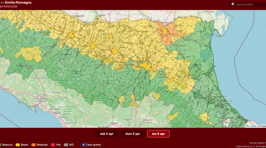 Previsioni di rischio caldo per il lavoro intenso | Worklimate2.0 – Emilia-Romagna